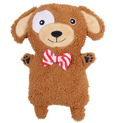 Wicked Sista Animal Silcone Beads Heat Pack Bow Tie Puppy