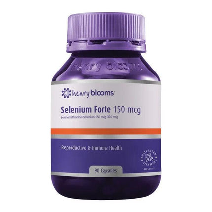 Henry Blooms Selenium Forte 150Mcg Caps 90