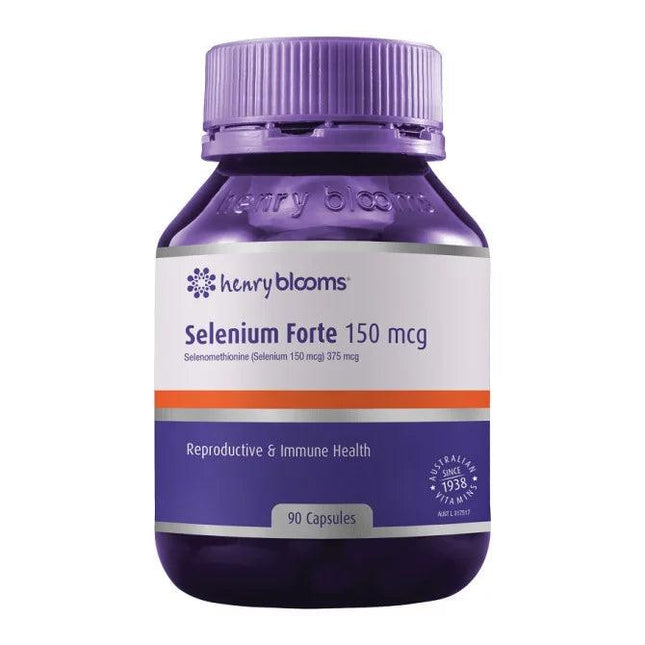 Henry Blooms Selenium Forte 150Mcg Caps 90