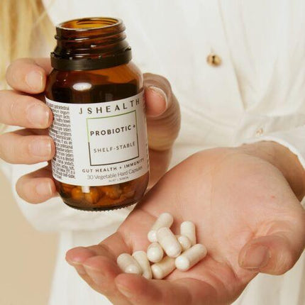 JSHEALTH Probiotic + Shelf-Stable 60 Capsules - OhYouLuckyDuck.com.au