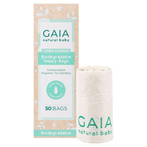 Gaia Natural Baby Biodegradable Nappy 50 Pack - OhYouLuckyDuck.com.au