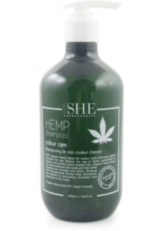 She Hemp Colour Care Shampoo 500ml - OhYouLuckyDuck.com.au