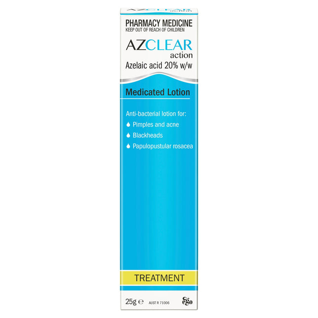 Ego Azclear Action Medicated Lotion 25g