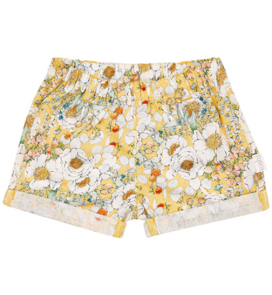 Toshi Baby Girls Shorts Claire Sunny Floral Print Size 2