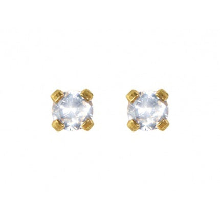 Adnohr 7511-100 Sys75 24k Pl 3Mm Cubic Zirconia