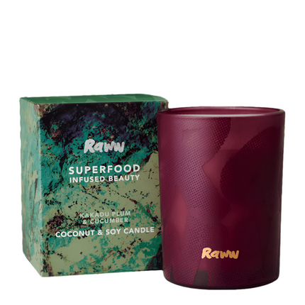 Raww Scented Candle Kakadu Plum and Cucumber