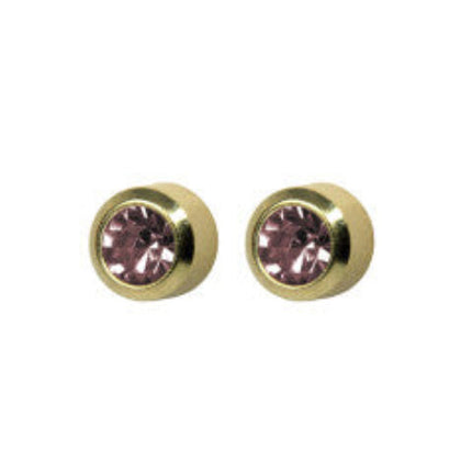 Studex System 75 Surgical Alexandrite Piercing Earrings S/S/S 2MM