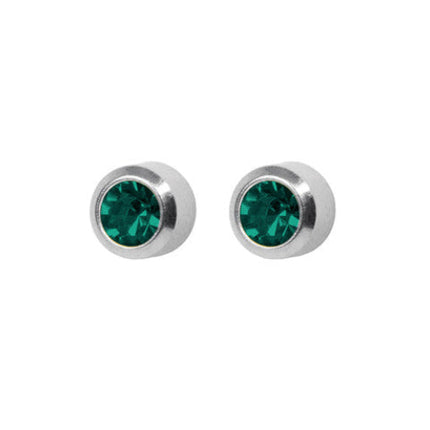 Studex System 75 Bezel Blue Zircon Stud S/S/S 3MM