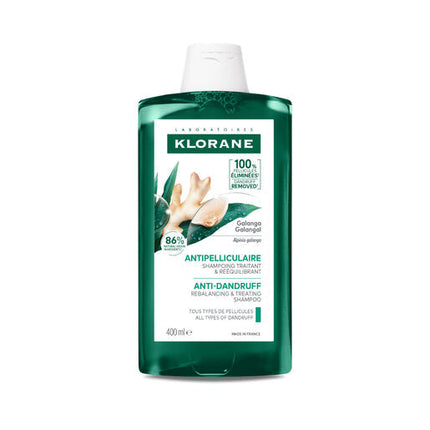 Klorane Anti Dandruff Rebalancing and Treating Shampoo with Galangal 400mL