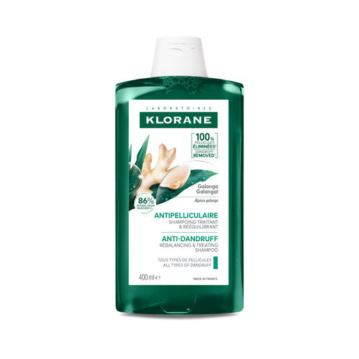 Klorane Anti Dandruff Rebalancing and Treating Shampoo with Galangal 400mL