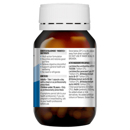 Blackmores Probiotics+ Daily Health 90 Capsules - OhYouLuckyDuck.com.au