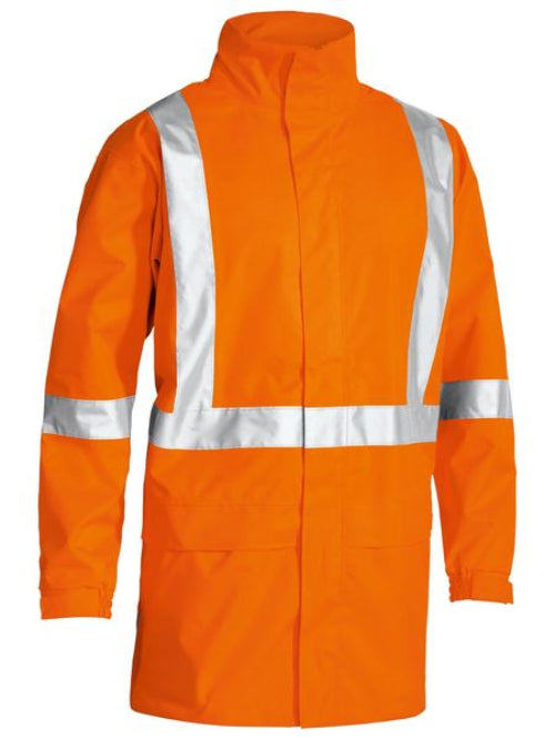 Bisley X Taped Hi Vis Rain Shell Jacket