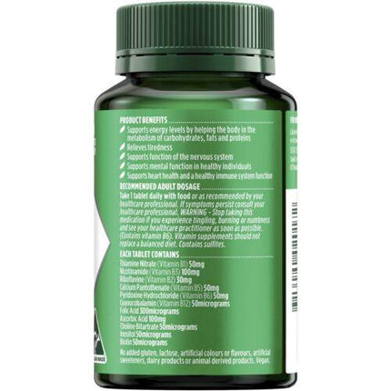 Nature's Own Super B Complex 150 Tablets - OhYouLuckyDuck.com.au