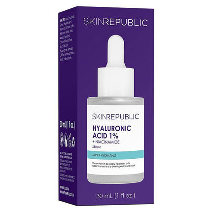 Skin Republic Hyalluronic Acid 1% Serum 30ML - OhYouLuckyDuck.com.au