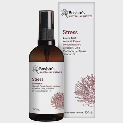 Bosistos Australian Natives Stress Aroma Mist 100ml - OhYouLuckyDuck.com.au