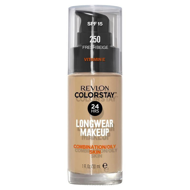 Revlon ColorStay 24 Hour Longwear Foundation Combination/Oily Fresh Beige - OhYouLuckyDuck.com.au