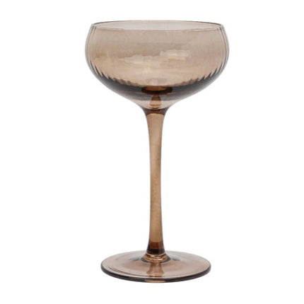Here's How The Lou Coupe Glass Set of 2 Smoke 177ML