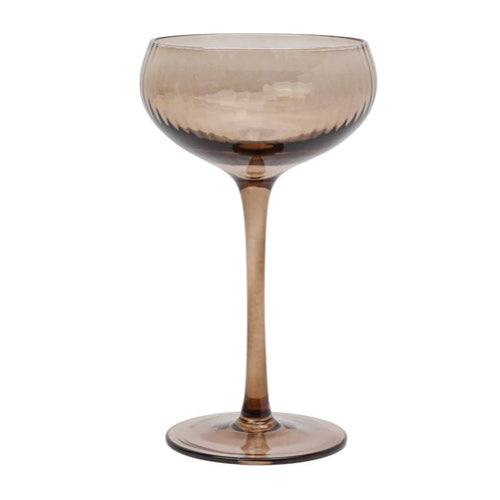 Here's How The Lou Coupe Glass Set of 2 Smoke 177ML