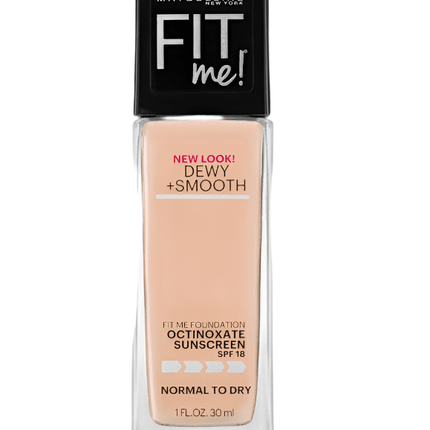 Maybelline Fit Me Foundation Dewy Smooth 120 Classic Ivory