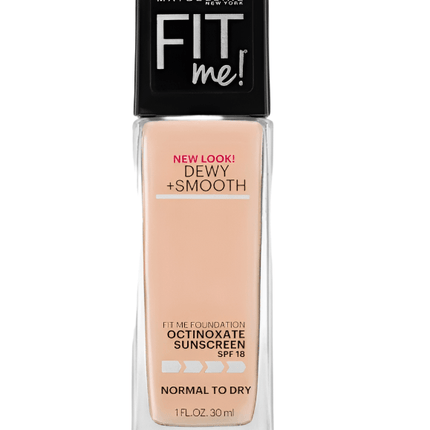 Maybelline Fit Me Foundation Dewy Smooth 120 Classic Ivory - OhYouLuckyDuck.com.au