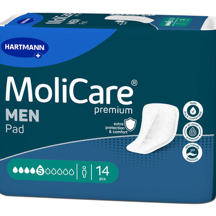 MoliCare Premium Men Pad 5 Drops 14 Pieces