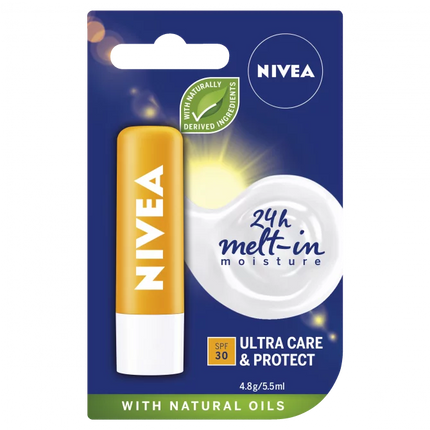 Nivea Sun Protect SPF 30 Lip Balm 4.8g - OhYouLuckyDuck.com.au