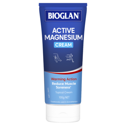 Bioglan Active Magnesium Cream 100g - OhYouLuckyDuck.com.au