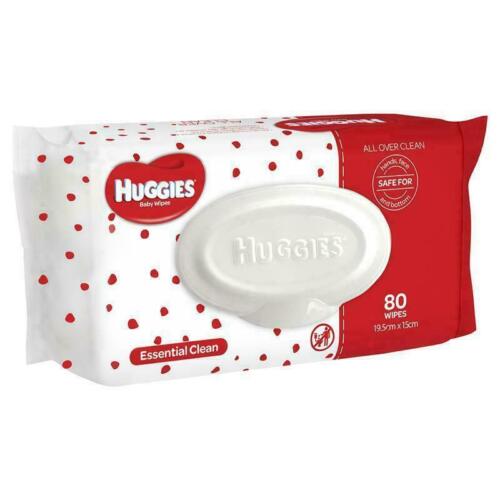 Huggies Essentials Wipes 80 - OhYouLuckyDuck.com.au