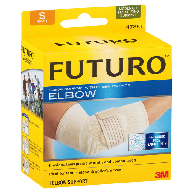 Futuro Elbow Comfort Support with Pressure Pads Small - OhYouLuckyDuck.com.au