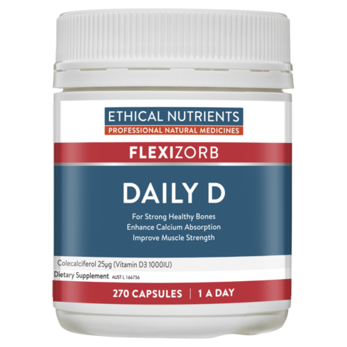 Ethical Nutrients Daily D Caps 270 - OhYouLuckyDuck.com.au