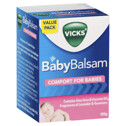 Vicks Baby Balsam Comfort For Babies 100g - OhYouLuckyDuck.com.au