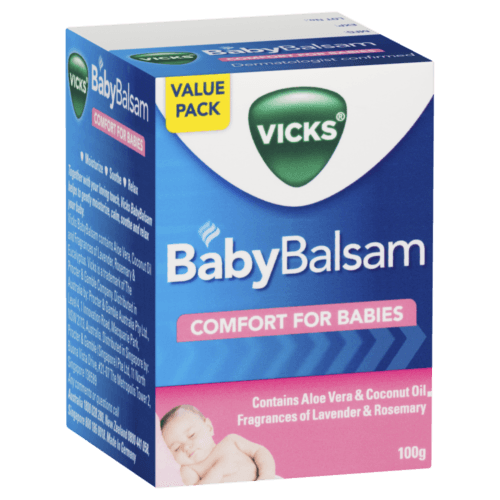 Vicks Baby Balsam Comfort For Babies 100g - OhYouLuckyDuck.com.au