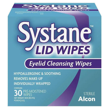 Systane Lid Wipes 30 Packs