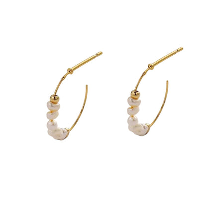 Zafino Elly Gold Hoop Earrings