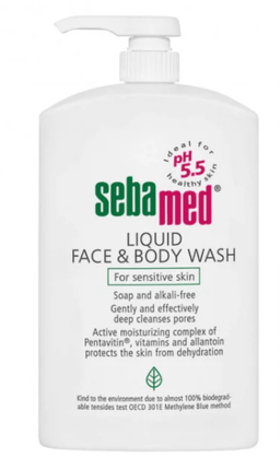 Sebamed Face & Body Wash 1l - OhYouLuckyDuck.com.au