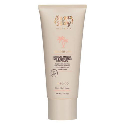 Sugar Baby Golden Girl Daily Gradual Tan 200ml - OhYouLuckyDuck.com.au