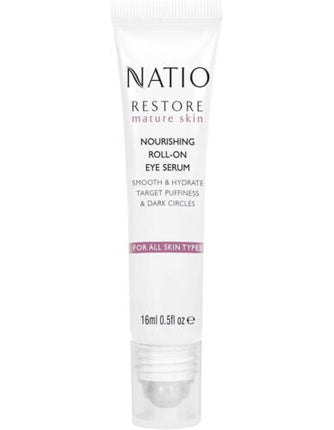Natio Restore Nourishing Roll-On Eye Serum 16Ml - OhYouLuckyDuck.com.au