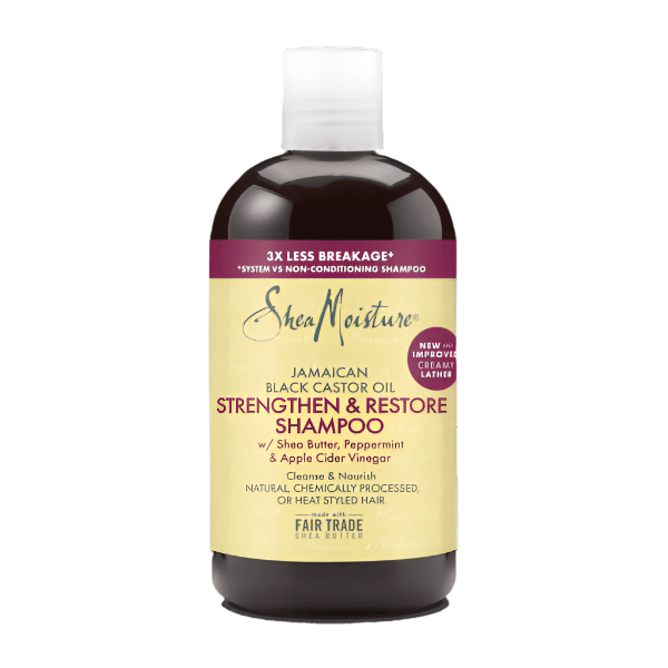 Shea Moisture Jamaican Black Castor Oil Strengthen & Restore Shampoo 384mL - OhYouLuckyDuck.com.au
