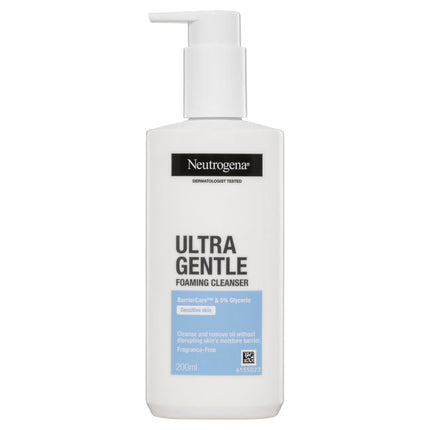 Neutrogena Ultra Gentle Foaming Cleanser 200ml - OhYouLuckyDuck.com.au