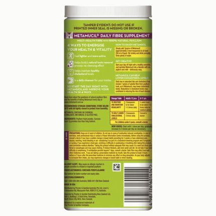 Metamucil Natural Granular Fibre Powder 72 Doses 504g - OhYouLuckyDuck.com.au
