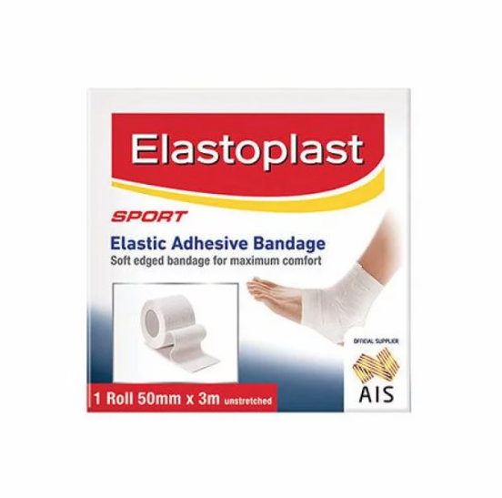 Elastoplast Sport Elastic Adhesive Bandage 50mm X 3m - OhYouLuckyDuck.com.au
