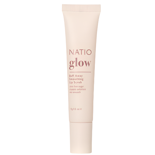 Natio Glow Buff Away Smoothing Lip Scrub 15G