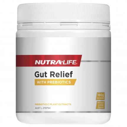 Nutra Life Gut Relief 180g Powder - OhYouLuckyDuck.com.au