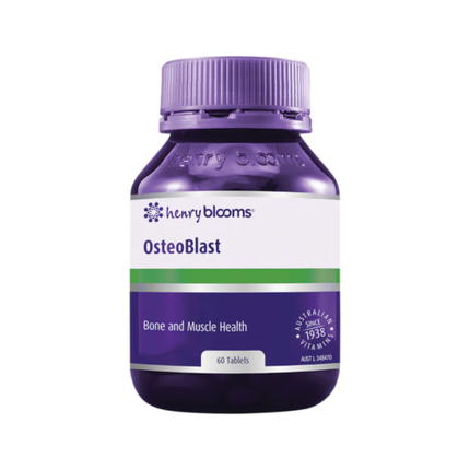 Henry Blooms Osteoblast Tabs 60 - OhYouLuckyDuck.com.au