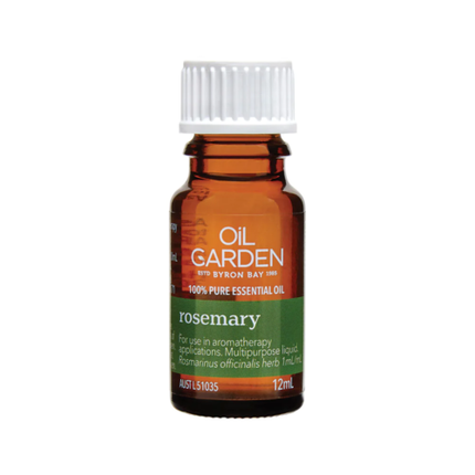Oil Garden Essential Oil Rosemary 12mL - OhYouLuckyDuck.com.au