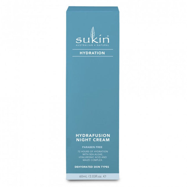Sukin Hydration Hydrafusion Night Cream 60mL - OhYouLuckyDuck.com.au