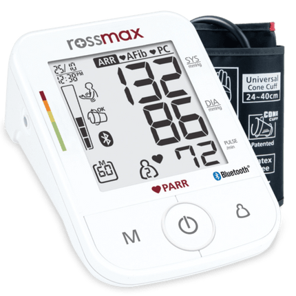 Rossmax Blood pressure monitor Digital PARR technology X5 - OhYouLuckyDuck.com.au