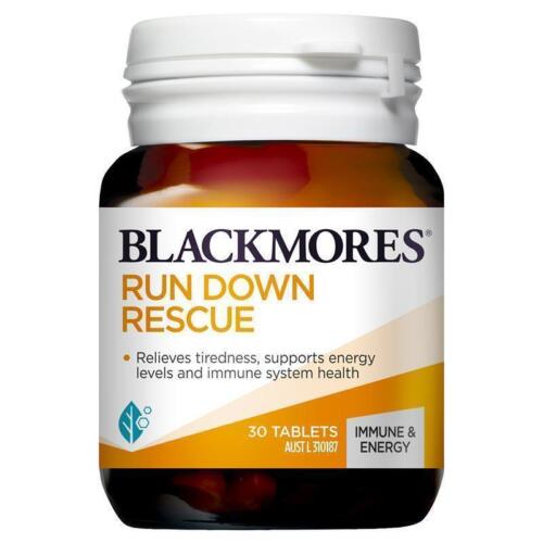 Blackmores Run Down Rescue 30 Tablets - OhYouLuckyDuck.com.au