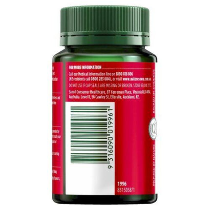 Natures Own Magnesium Chelate 500mg 75 Capsules - OhYouLuckyDuck.com.au