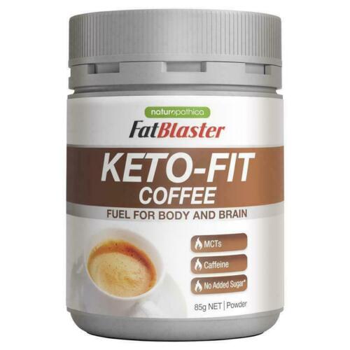 Naturopathica FatBlaster Keto-Fit Coffee 85g - OhYouLuckyDuck.com.au